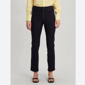 Joseph Gabardine Stretch Den Trousers Navy 38